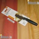Fiskars vajkenő kés 20 cm hosszú. A kenőpenge 8 cm, markolat 12 cm, penge szélesség 0-tól 3 cm-ig.
