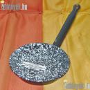 Zománcozott nyeles szeletsütő 18 cm
