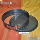 Tortaforma kivehető aljjal 24 cm-es kapcsos
