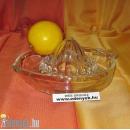 Üveg citromfacsaró 16 cm átmérővel