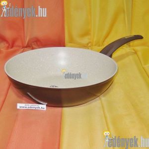 Gránitbevonatos indukciós wok 28 cm BS
